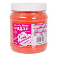 Šećer za šećernu vunu 1kg, roza