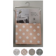 ESSENZA COOK Stolnjak PVC 120X160 cm SORT DEZENA