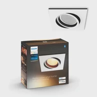 PHILIPS Hue ugradbena svjetiljka Milliskin, aluminij, 3x5 W