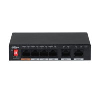DAHUA Switch PFS3006-4ET-60-V2, 4-Port, Fast Ethernet, PoE