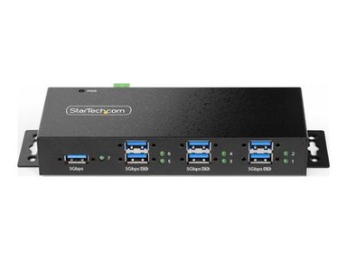 STARTECH USB hub 7 portova Industrial metalno kućište USB 3.0/3.1/3.2 Gen 1 5Gbps ESD i prenaponska zaštita