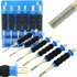 FALON-TECH Set probijača s ručkom 3-8 mm. FT4735, 6 kom.
