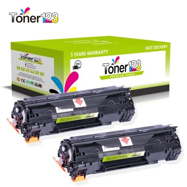 TONER123 Zamjenski toneri komplet HP 36A / CB436A / LaserJet M1120, M1520, M1522, P1503, P1504, P1505, P1506, 2x crna