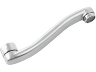 BALLETTO Vješalica 81066, zakrivljena, 200 mm, krom