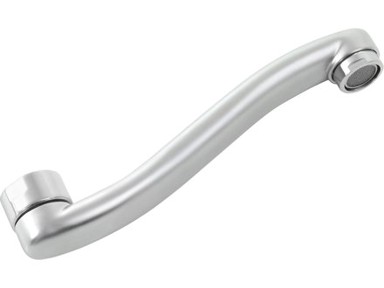BALLETTO Vješalica 81066, zakrivljena, 200 mm, krom