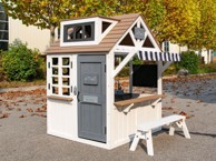 ELIS DESIGN Dječja drvena vrtna kućica Vintage