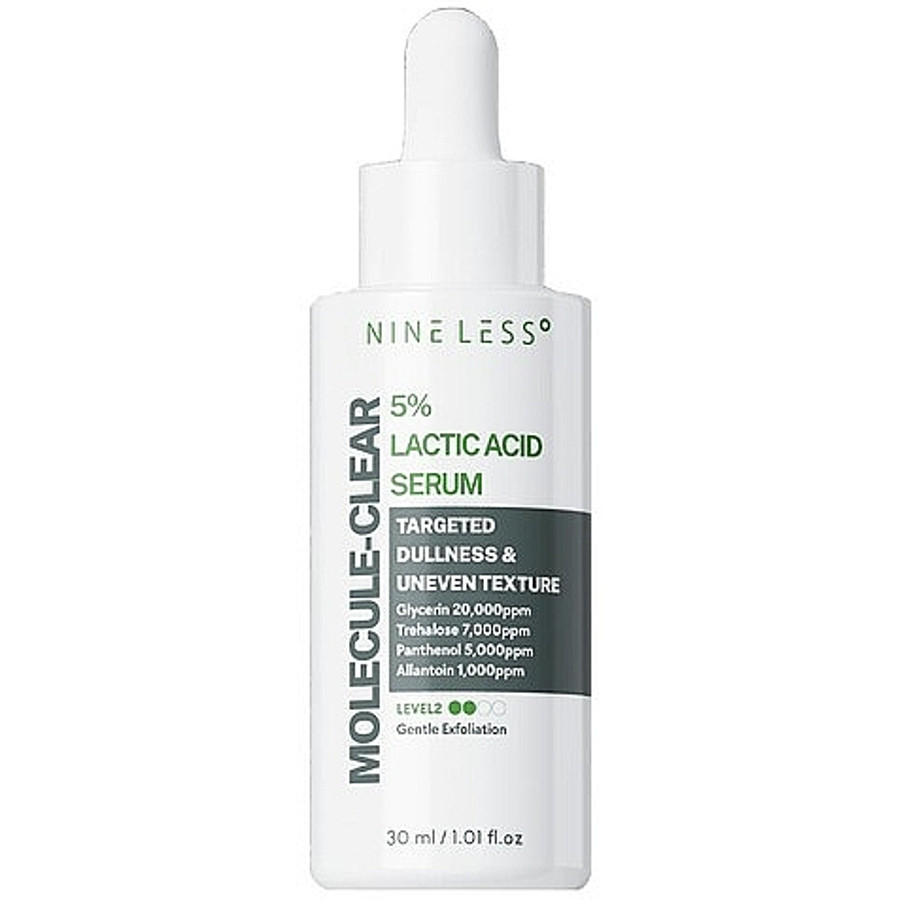 NINE LESS Serum Molecule-Clear 5% Lactic Acid Serum 30ml | Koreqt.hr