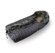 AGA Vreća za spavanje Fusak Combi Luka s krznom, siva