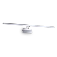 LED zidna lampa Alma, krom