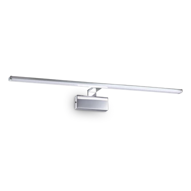LED zidna lampa Alma, krom