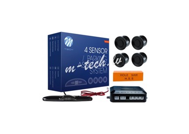 M-TECH Parking senzori 4x 21,5mm, LED zujalica cp24b
