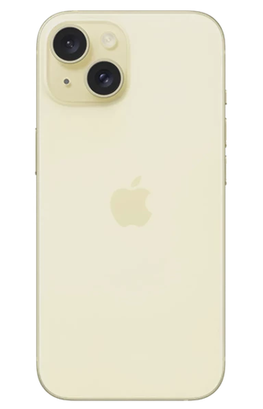 APPLE iPhone 15, 512 GB, žuti