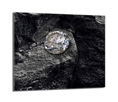 TMK Staklena zaštita za štednjak ili ploču za kuhanje 60x52, dijamant