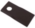 WARYŃSKI Nož kosilice 90261560 99361560, desni, otvor 18,5 mm, 107 x 48 x 4 mm, 25 kom