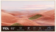 TCL QLED TV Frame TV, 65A300W, Google TV