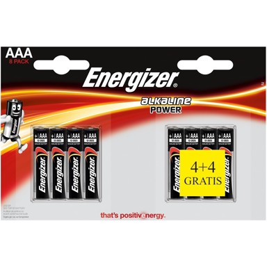 ENERGIZER Alkalna baterija Power LR03 (AAA) 8/1