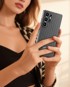 GKK Futrola za Samsung Galaxy S25 Ultra, tkana koža, siva