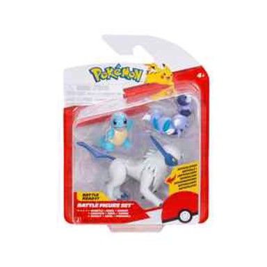 POKEMON Figura Battle Squirtle, Skorupi, Absol, 3 kom