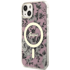 GUESS Maskica Flowers za iPhone 14, roza