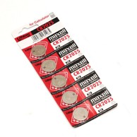 MAXELL Baterija Litij dugmasta CR2025, 5 kom, blister