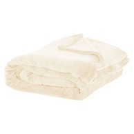 TISECO HOME STUDIO Bež mikro plišana deka, 150x200 cm