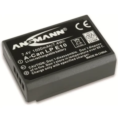 ANSMANN Baterija A-Canon LP E10 LI, 7.4 V, 1000 mAh