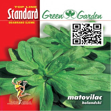 GREEN GARDEN Sjeme povrća matovilac holandski