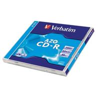 VERBATIM CD-R medij 43427 800 MB, srebrni