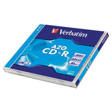VERBATIM CD-R medij 43427 800 MB, srebrni