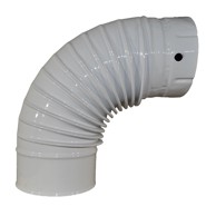 COLOR Dimovodno koljeno fi 120 bijelo