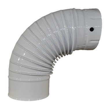 COLOR Dimovodno koljeno fi 120 bijelo