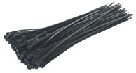Plastična Kabelska vezica PA6.6 430x4,8 mm, crna