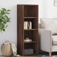 Visoka komoda boja hrasta 40x41x124 cm od konstruiranog drva