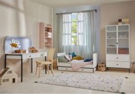 BELLAMY Dječja soba Lumi, 8 elemenata, bijela