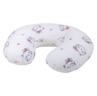 BUBABA BY FREEON Jastuk za trudnicu i dojilju mali Mačka 70 cm, rozi