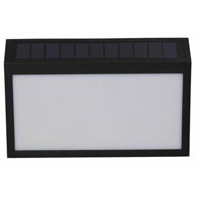 FEROTEHNA Solarna rasvjeta, 1W, 50 lm, 4000K, IP54, crna