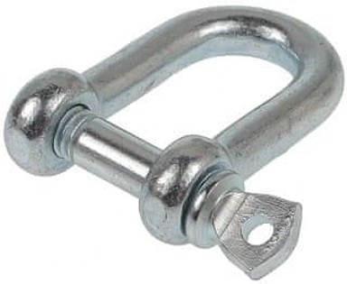 Ravni škopac M6 pocinčani 6 x 12 x 24 mm, nosivost 100 kg
