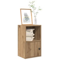 Regal za knjige boja hrasta 31x24x52 cm konstruirano drvo