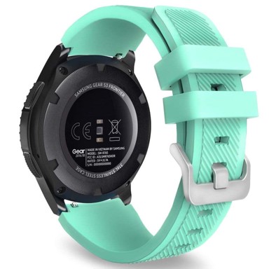 B-STRAP Silicone Sport remen za Garmin Vivoactive 4, teal
