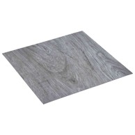 Samoljepljive PVC pločice za pod 30,5 x 30,5 cm, smeđe-antracit, 20 kom