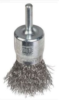 Čelična lončasta četka SZ DT 10, prihvat 6 mm, Ø 10 mm