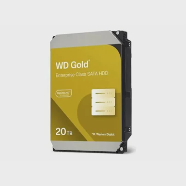 WD Tvrdi disk Gold WD203KRYZ, 20TB HDD, SATA 6Gb/s, Enterprise