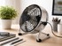 VERKGROUP Stolni ventilator, 22 cm, USB, metalni