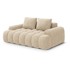COSMOPOLITAN DESIGN Bež baršunasti sofa 175 cm Linz, 175x100x84 cm
