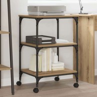 Držač za printer, umjetnički hrast, 50 x 41 x 75 cm