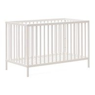 KAVE HOME Bijeli dječji krevet od masivne bukve 60x120 cm Shantal