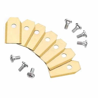 Set titanskih noževa za robotske kosilice, 0.75 mm, 30 kom