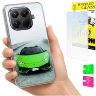Maskica za Xiaomi 15T Pro, s foto tiskom, sa zaštitnim staklom 9H