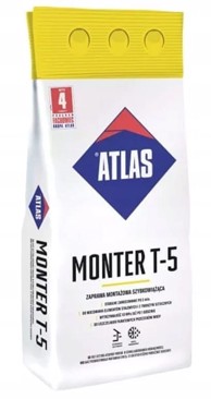 ATLAS Monter T-5 Brzovezujući montažni mort, 5 kg