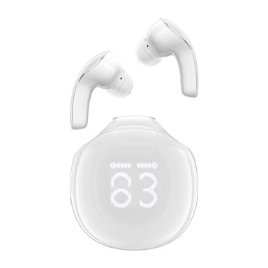 ACEFAST Bežične slušalice T9 TWS Bluetooth 5.3 IPX4, bijele